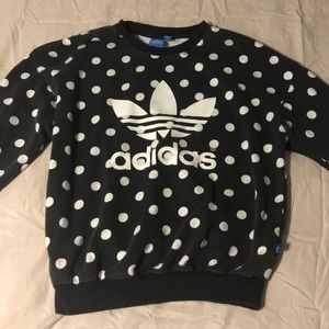 Polka Dot Adidas Swearshirt